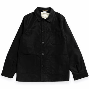 Le Laboureur - Veste de Travail Moleskine (Black)