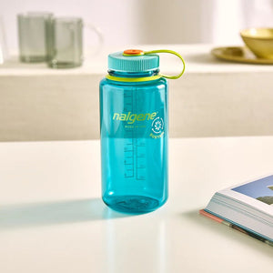 Nalgene - 32oz Wide Mouth Sustain Water Bottle (Cerulean)